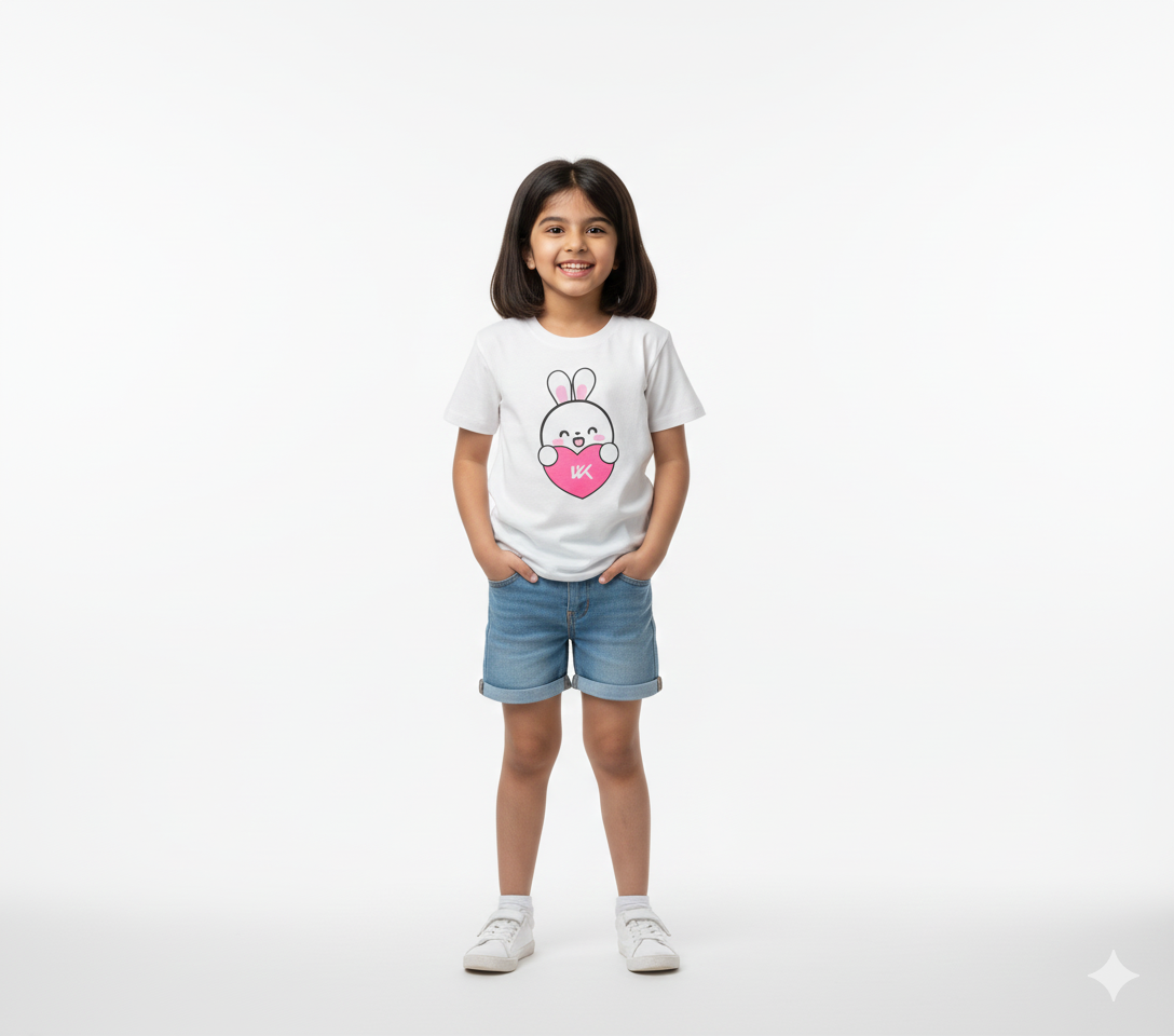 Girls Round Neck Tshirt - Image 4