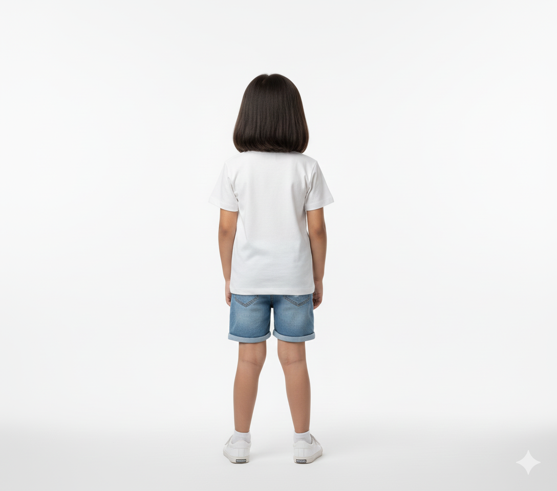 Girls Round Neck Tshirt - Image 3