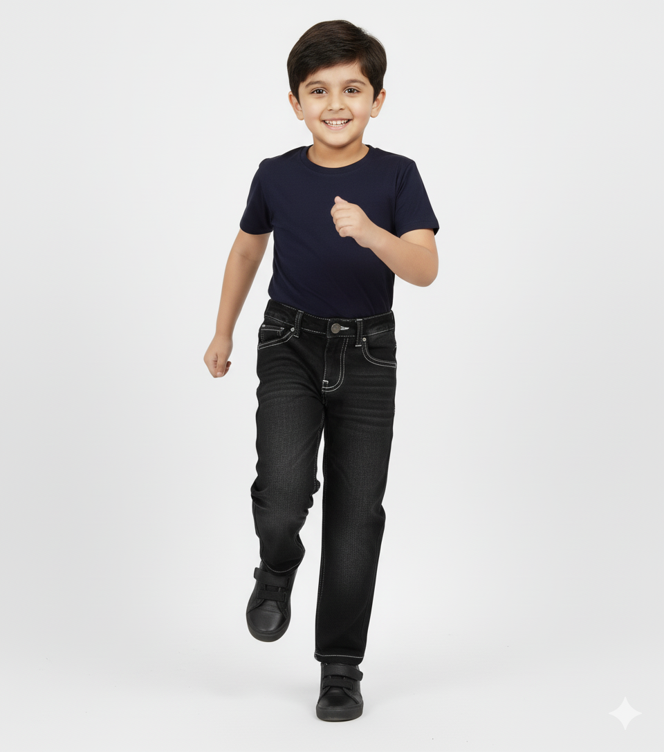Black Chicago Kids Co-Ord Set For Boys - Image 3